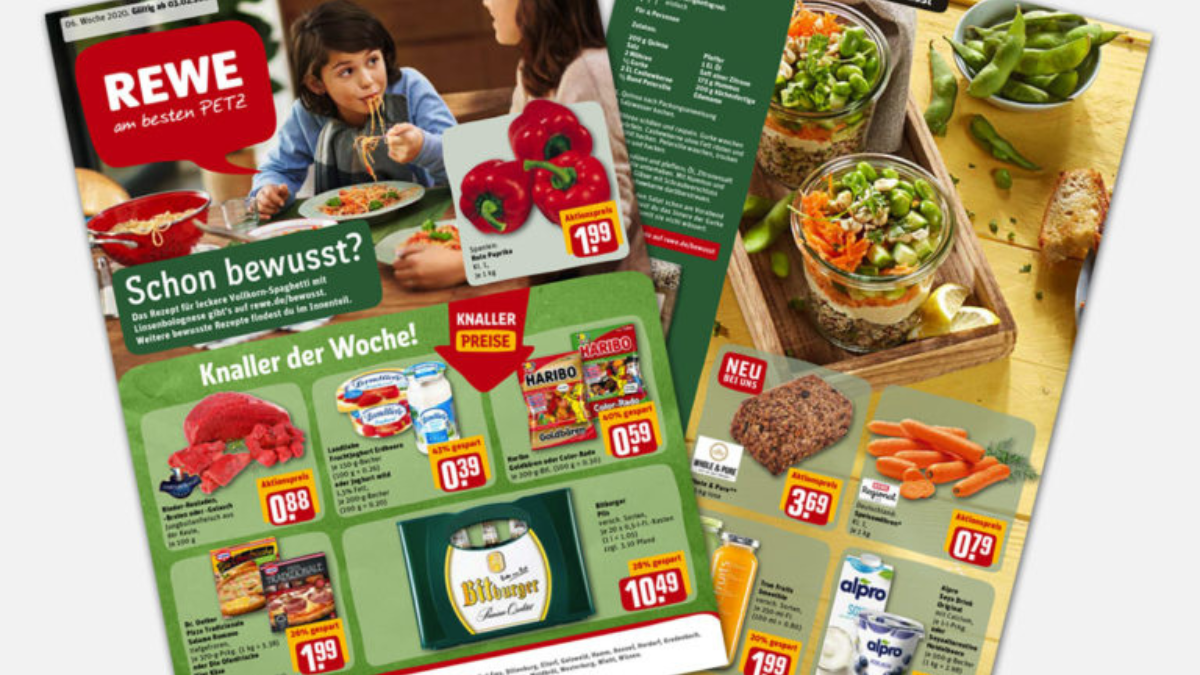 Rewe Prospekt ab nächste Woche online blättern & sparen – Überblick