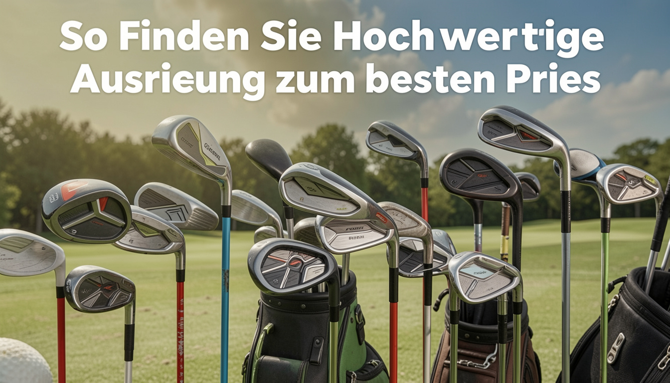 Gebrauchte Golfschläger kaufen: So finden Sie hochwertige Ausrüstung zum besten Preis